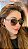 Óculos Solar Feminino Hexagonal Guess - Imagem 1