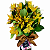Cup de Alstromérias Amarelas - Imagem 3