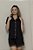 Pijama Americano Luna -Preto C/Rosa - Imagem 1