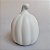 Abóbora de cerâmica branca - Imagem 1