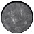 Prato de cimento na cor CInza Escuro - 25cm - Imagem 1