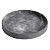 Prato de cimento fundo na cor cinza escuro - 17cm - Imagem 2