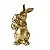 Coelha com Filhote Dourada - Grande - Imagem 1