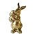 Coelha com Filhote Dourada - Grande - Imagem 2