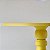 Boleira de metal  Amarelo Canário pequena - 25x16cm - Imagem 3