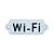 Chapa de metal Wi-Fi - Imagem 1