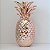 Abacaxi de cerâmica Rose Gold 10x25 - Imagem 1