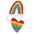 Tattoo coração e arco-íris LGBT - Imagem 1