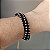 Pulseira pinos preta - Imagem 2