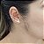 Earcuff orgânico dourado - Imagem 1