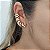 Earcuff estruturado dourado - Imagem 1