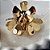 Anel florir dourado - Imagem 3