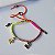 Pulseira colorida frutras - Imagem 1