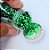 Glitter flocado verde - Imagem 1