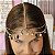 Headpieces prata com brilho - Imagem 1