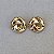 Brinco rosca dourado - Imagem 1