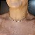 Choker estrelinhas prata - Imagem 1