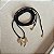 Choker amarração laço preto - Imagem 1