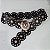 Cinto boho grosso preto - Imagem 1