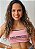 Top Bonita demais para esperar você criar coragem rosa - Imagem 1