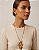 Colar longo folha - Imagem 2