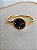 Relógio bracelete dourado fundo preto - Imagem 3