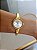 Relógio bracelete dourado fundo pérola - Imagem 1