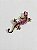 Broche lagarto rosa - Imagem 1
