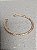 Bracelete torcido fino dourado - Imagem 1