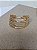 Bracelete linhas dourado - Imagem 1