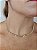 Choker bolinhas dourado - Imagem 1