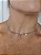 Choker estrelinha prata - Imagem 1