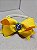 Tiara laço brasil amarelo - Imagem 1