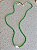 Colar cristais verde 45cm - Imagem 1
