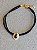 Choker preta pingente oval - Imagem 1