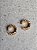 Dupla de piercing fake dourado - Imagem 1
