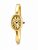 Relógio Bracelete Aço Dourado fundo dourado - Imagem 1