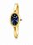 Relógio Bracelete Aço Dourado fundo preto - Imagem 1