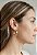 Brinco Argola Coração dourada - Imagem 1