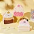 Marmita Infantil CUPCAKE cor-de-rosa com divisória e travas laterais - Imagem 2