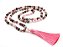 Japamala Jaspe Rose, Quartzo Rosa E Rodonita com 108 contas - Imagem 1
