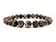 Pulseira Rodonita mm Pedra Natural 6mm e 8mm com 18cm - Imagem 2