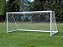 Par Rede  Gol futebol campo fio 2.5mm Nylon Modelo (tradicional tipo véu) - Imagem 1