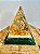 Orgonite Pirâmide Modelo NUBIAN Tamanho PADRÃO (10 cm altura x 08 cm largura) Reprogramação Quântica Celular (RQC) Nivel 3. - Imagem 3