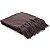 manta para sofá marrom xale protetor sofa artesanal algodão - Imagem 3