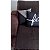 manta para sofá marrom xale protetor sofa artesanal algodão - Imagem 6