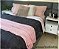 Manta Pra Sofa Rosa Xale Chale Poltrona Decorativa peseira - Imagem 3
