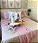 Manta Pra Sofa Rosa Xale Chale Poltrona Decorativa peseira - Imagem 2
