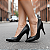 SCARPIN SALTO ALTO PRETO - Imagem 2
