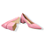 SCARPIN FEMININO SALTO MÉDIO BLOCO - ROSA PEACH - Imagem 4